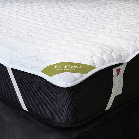 DreamGreen® Quilted Mattress Protector - Corner Strap